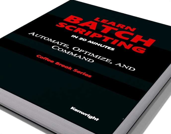 Additional view of Learn Batch Scripting in 20 Minutes: (Coffee Break Series)